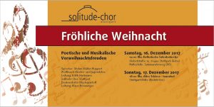 "Fröhliche Weihnacht" mit dem Solitude-Chor @ Salvatorkirche | Stuttgart | Baden-Württemberg | Deutschland