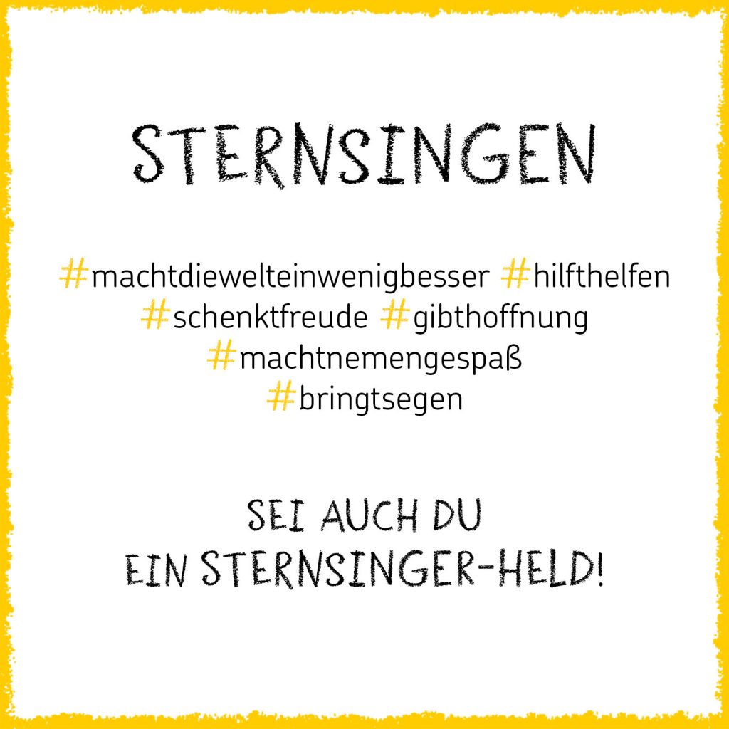 Sternsinger-Held