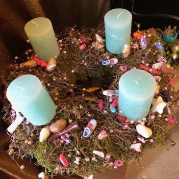 Adventskranz- und Gesteckverkauf im Gemeindehaus St. Josef