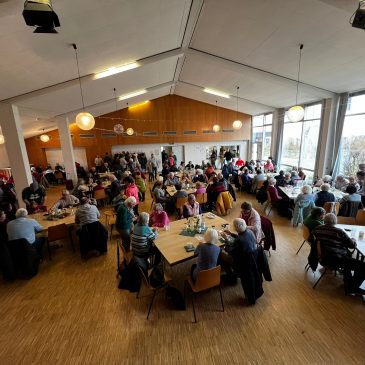 Begrüßung Pfarrer Heil in St. Theresia am 7.3.