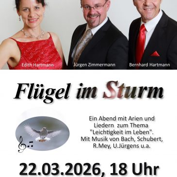 Konzert von Trisonore in St. Theresia am 22.3.