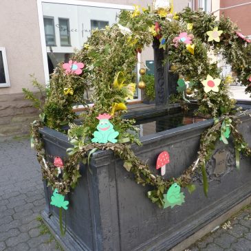 „Die Singenden Mäuse von St. Josef“ – Osterschmückaktion Hirschbrunnen – 28.03.26