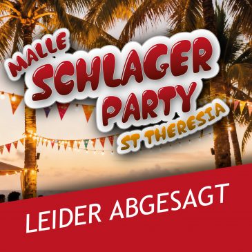 ABGESAGT – Malle Schlager-Party in St. Theresia am 24.4.26